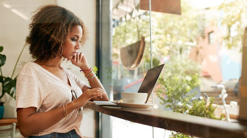 Working anywhere  like a cafe, home, hotel, etc.  is becoming more popular for employees in several countries. jacoblund/iStock/Thinkstock