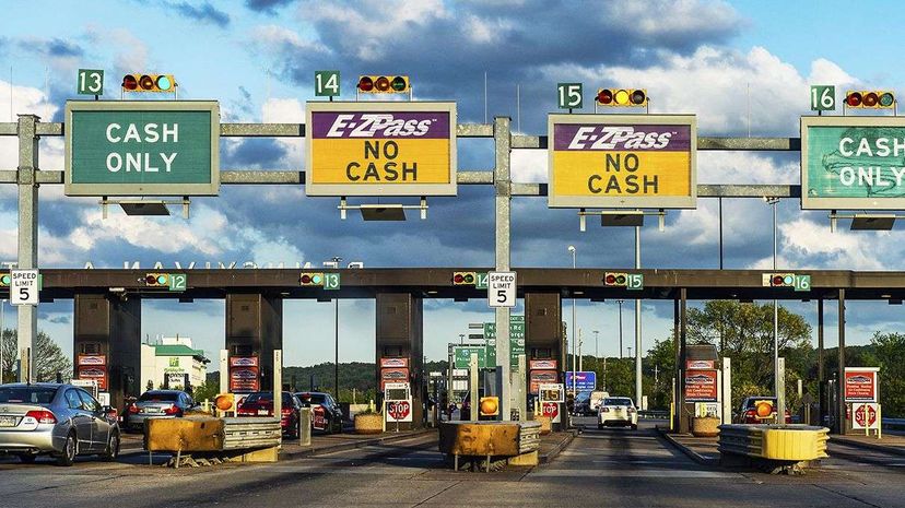 As more toll roads move away from cash, where does that leave drivers who don't have electronic passes? John Greim/LightRocket/Getty Images