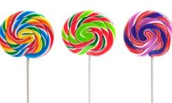 Lollipops are sweet but they're hard on the teeth.