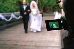 A wedding video can capture the movement and sounds of your wedding memories.