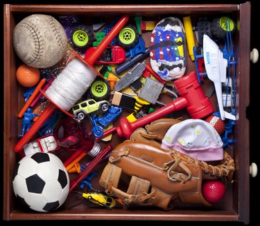 Kids' junk drawer