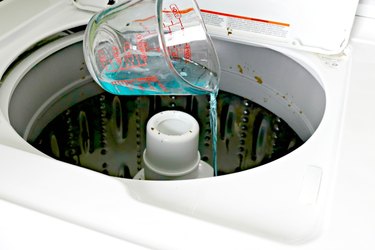 Use mouthwash to clean a washing machine