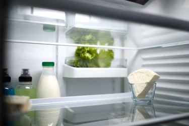 Food in the refrigerator