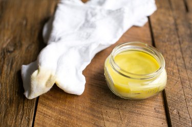 DIY Beeswax Wood Treatment with Lemon and Olive Oil