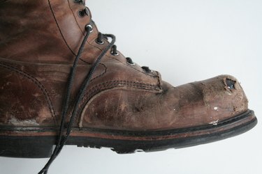 working boot - side view