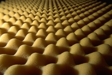 Egg crate sponge mat