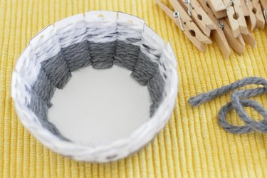 This technique is an uncomplicated way to be introduced to the art of basket weaving.