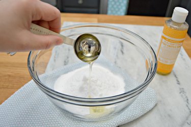 DIY Soft Scrub Cleaner to use in your kitchen and bathroom