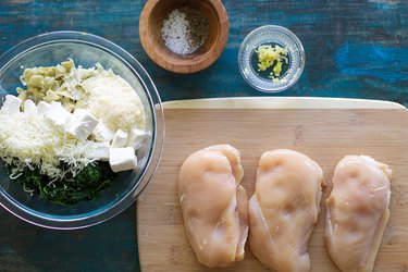Spinach and Artichoke Stuffed Chicken Recipe