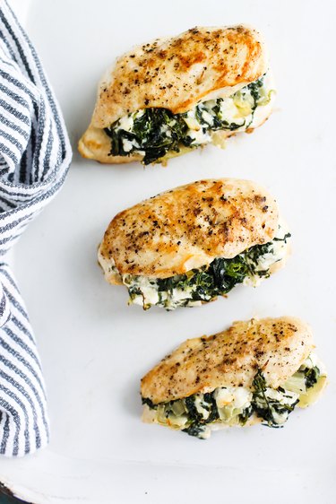 Spinach and Artichoke Stuffed Chicken Recipe