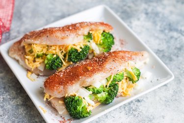 Broccoli and Cheese Stuffed Chicken