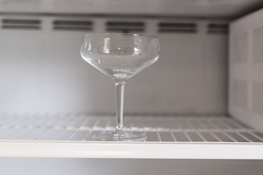 How to Chill a Cocktail Glass