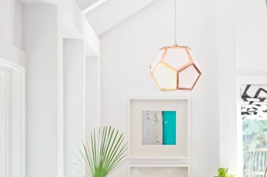 How to Make a Dodecahedron Pendant Light