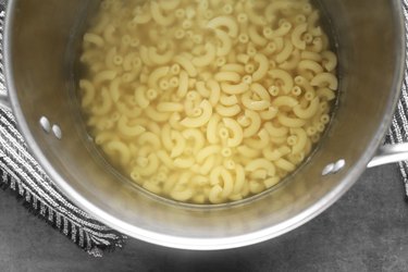 Cook macaroni pasta