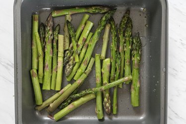 Prepare asparagus