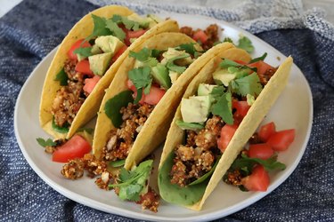 Vegetarian taco meat