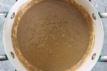 Mix honey and nut butter