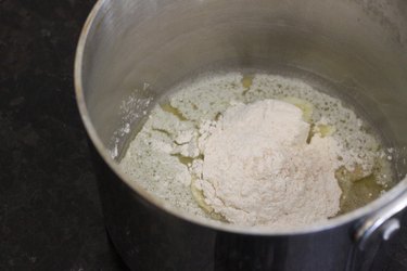 Flour and Butter melting together