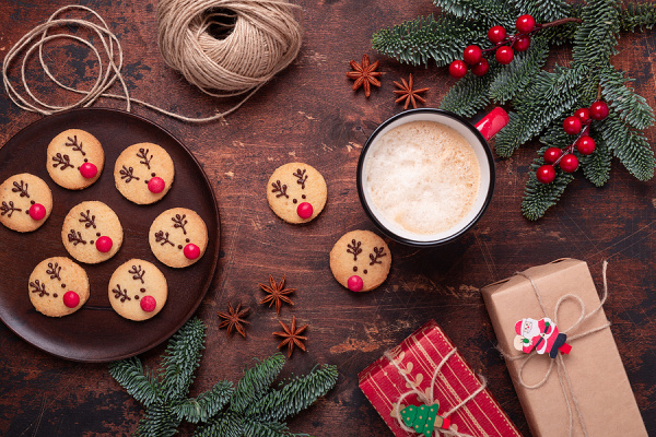 44 Christmas Cookie Recipes You'll Wish You Tried Sooner | Whether you're kicking off the holiday with a cookie exchange at work, or getting a head start on your Christmas baking, we've curated the best Christmas cookie recipes for every palate and dietary need! From traditional to healthy, gluten-free to vegan, we've also included cookie recipes kids can make (think: easy sugar cookies, simple cut out cookies, and fun no bake peanut butter cookies)!